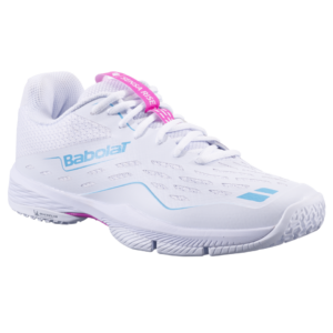 Babolat Sensa Rise Women Padel Shoe White/Red Rosé 2026